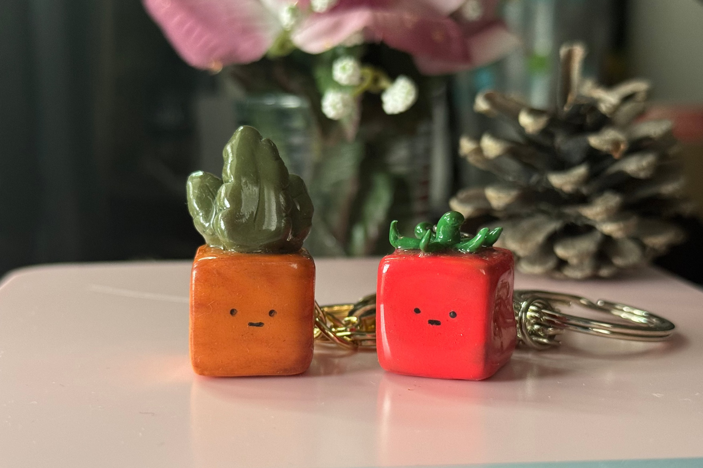 Tala the Tomato Keychain