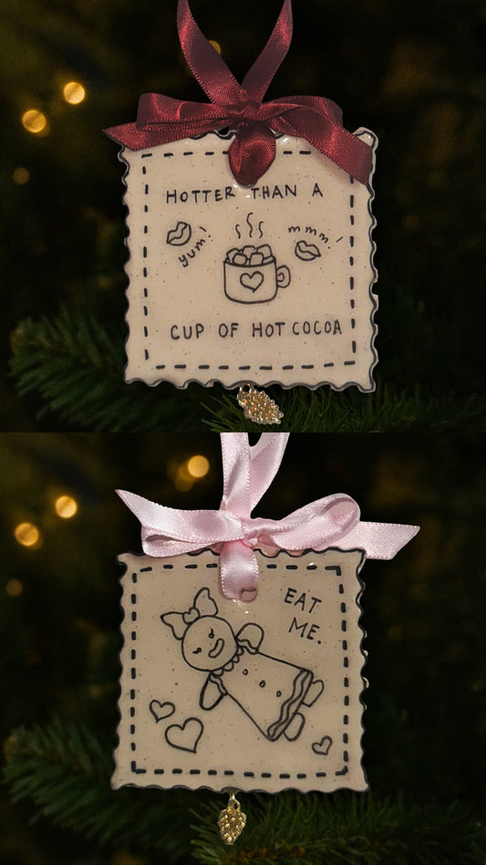 Xmas & O's Stamp Ornaments: The Yummy Bundle