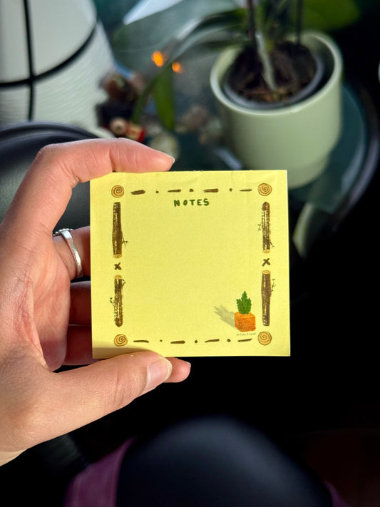 Post-It Notes: Tree Stump ft. Carl the Carrot